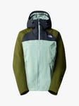 The North Face Women's Stratos Hooded Jacket, Olive/Multi