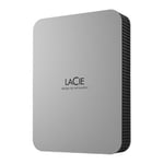 LaCie 5TB Mobile Drive USB3.2 USB-C Silver