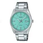 Casio Blue & Silver Stainless Steel Men's 44mm Watch MTP-1302PD-2A2VEF New