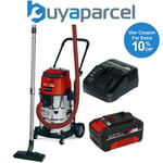 Einhell 18v Power X-Change Cordless Wet And Dry Vacuum Cleaner TE-VC + 4AH Kit