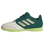 adidas Top Sala Competition Indoor Boots Football Shoes, Off White/Collegiate Green/Pulse Lime, 28 EU