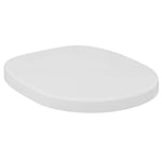 Porcher Abattant WC Simple Matura Lunette de Toilette Couvercle Recouvrant pour Siège WC PMR Blanc, Modèle authentique, E822501
