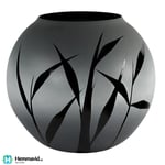 Nybro Crystal Vas Nebbioso grå rund150x175 mm