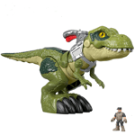 Jurassic World Mega Mouth T Rex Chomping Dinosaur New Toy Imaginext