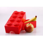 LEGO LUNCH BOX CHILDRENS SCHOOL LUNCH STORAGE BOX - 20CM x 10CM x 6CM - RED