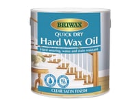 Briwax Quick Dry Hard Wax Oil 1 litre BRWHOILW1L
