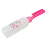 5x Hair Dye Comb Bottles Root Comb Color Applicators Dye Dispensing Pink BGS