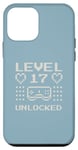 iPhone 12 mini Level 17 Unlocked - Gamer Birthday 17 Year Motif Case