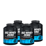 4 x Iso Whey Zero Lactose Free, 2270 g, BIG BUY