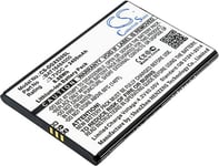 Kompatibelt med Doogee X5 Max Pro, 3.7V, 2400 mAh