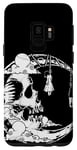 Galaxy S9 Skull moon the hanged Swing gothic occult alt y2k Case