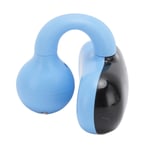 (Blue) Clip On Wireless Earphones Open Ear Bone Conduction Long