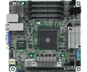 Asrock X570D4I-2T moderkort AMD X570 Uttag AM4 Mini-ITX