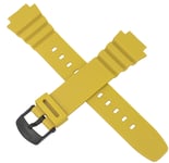 Genuine Casio Watch Strap Band for W-214H W 214H 214 Yellow 10365958