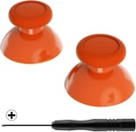 Joystick Pour Manette Switch Pro, Stick Analogique 3d De Remplacement Pour Nintendo Switch Pro Manette, Thumbstick 3d Customis¿¿ Orange & Orange