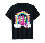 Field Hockey Dabbing Unicorn Dab Magical Gifts Girls T-Shirt