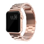 Metallarmband Apple Watch Series 8 41mm Roséguld