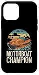 iPhone 12 mini Motorboat Champion Lake Life Boat Parade Champ Motorboating Case