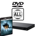 Sony Blu-ray Player UBP-X800 MultiRegion for DVD inc Black Hawk Down 4K UHD