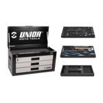 Verktøysett Unior MX Master 3800MX Svart