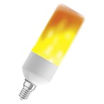 OSRAM Ampoule LED | Culot E14 | Effet flamme | 1500 K | 0,50 W | LED STAR STICK