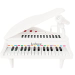 LEXIBOOK Disney Ice Queen 2 - 32 nøkler piano med mikrofon for sang