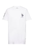 Large Dhm T-Shirt Tops T-shirts Short-sleeved White U.S. Polo Assn.