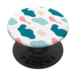 Design Gift Abstract Color Pattern Pastel Mint Blue PopSockets Swappable PopGrip