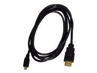 ART AL-OEM-38 - HDMI-kabel med Ethernet - HDMI han til mikro HDMI han - 1.8 m