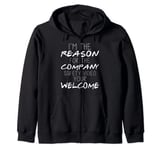 Company Safety Video Clumsy Person Funny Sayings Sarcastic Zip Hoodie