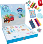 Paw Patrol Advent Calendar Stationery Art & Craft Surprise Set Christmas Kids 3+