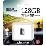 Kingston 128 GB High Endurance microSD-kort