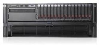 HP ProLiant DL580 G5 High Performance Serveur Montable sur rack 4U à 4 voies 4 x Xeon X7460 / 2.67 GHz RAM 16 Go hot-swap 2.5" Aucun disque dur DVD ATI ES1000 Gigabit Ethernet Moniteur : aucun(e)