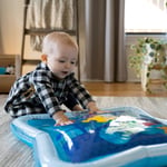 Baby Einstein Tummy Time Water Play Mat, Activity Ocean Explorers Mat 