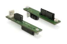 Delock Adapter SATA Slimline > SATA - kontrollerkort - SATA 1.5Gb/s - SATA