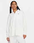 Nike Sportswear Essential Women's Oversized Long-Sleeve Polo (Plus Size)