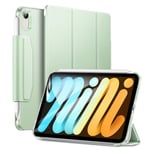 iPad Mini (2024 / 2021) ESR Tri-Fold Fodral med Apple Pencil Holder - Ljusgrön