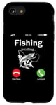 Coque pour iPhone SE (2020) / 7 / 8 Fishing Is Calling Funny Fishing