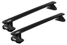 Thule WingBar EVO Black Volkswagen Golf Sportsvan 5-dr MPV 2014-2020 normalt tak - Takräcke / Lasthållare