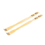 Trä Trä Bambu Klösmassage Ryggkliare Rack Kroppsmassage (2st, Trä Färg) -z