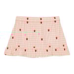 Flöss Dolly Kjol Pink Berry Gingham | Rosa | 92 cm