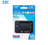JJC LCP-RX0 LCD Guard Film Camera Screen Protector for Sony Cyber-shot RX0