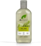 Dr Organic, Organic Tea Tree Shampoo, Natural , Vegan , Cruelty Free , Paraben 