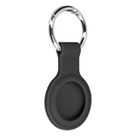 mumbi Étui Porte-clés Compatible avec étui de Protection en Silicone AirTag - Noir