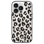 Kate Spade New York iPhone 14 Pro (6.1) Protective Hardshell MagSafe Case - City Leopard Black