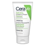 CeraVe Hydrating Cream To Foam Cleanser 50ml GENUINE & NEW; TRAVEL SIZE
