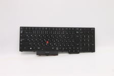 Lenovo ThinkPad T15g 2 P15 2 Keyboard Japanese Black Backlit 5N21B44354