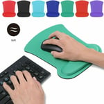 Anti-Slip Game Work Office Mouse Pad Mice Mat Laptop Parts Wrist Rest Support