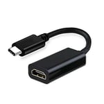 Multibao Type C to HDMI Adapter Female HDTV 1080p USB-C USB 3.1 Male 4K Adapter for for Apple MacBook, Google Chromebook Pixel and other with USB 3.1 Type-C port computers