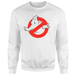 Ghostbusters Classic Logo Sweatshirt - White - XS